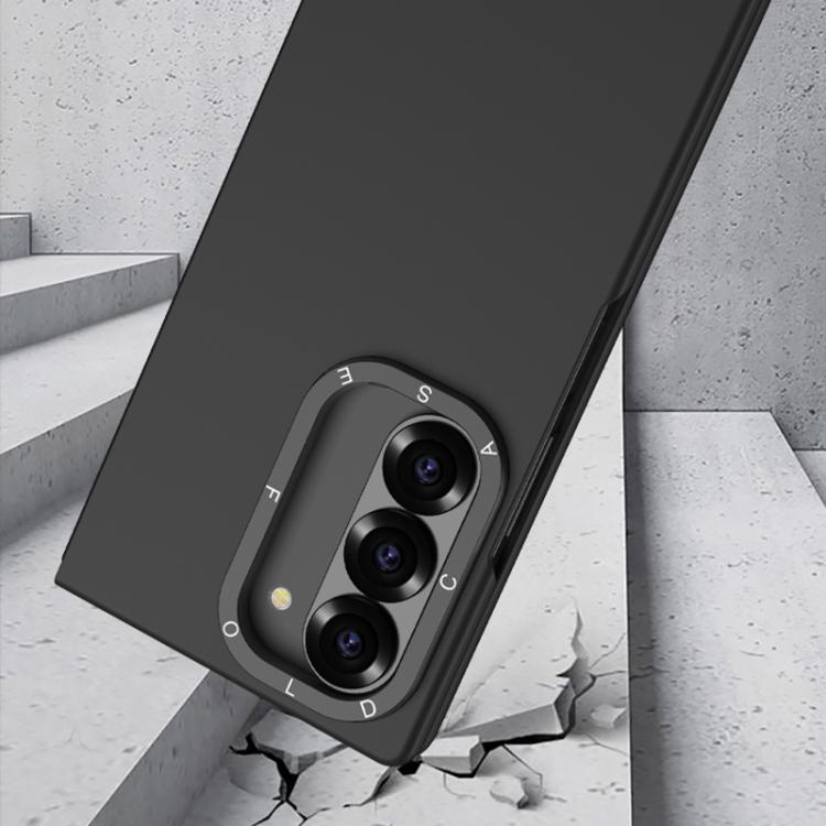 For Samsung Galaxy Z Fold6 GKK Integrated Simple Trendy Shockproof Phone Case(Black) - Galaxy Z Fold6 5G Cases by GKK | Online Shopping UK | buy2fix