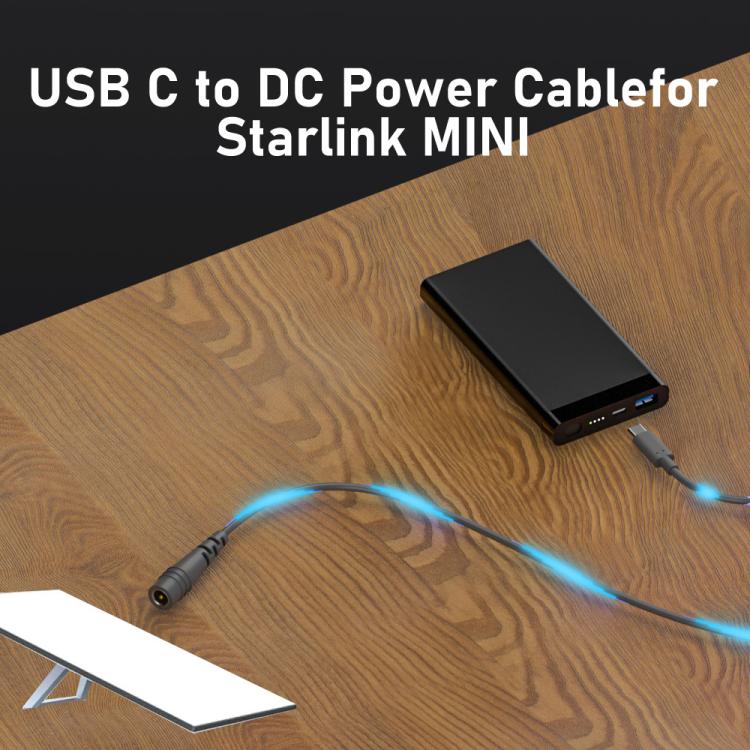 Type-C to DC 5.5x2.1mm 100W Computer Charging Adapter, Length:0.5m - Universal Power Adapter by buy2fix | Online Shopping UK | buy2fix