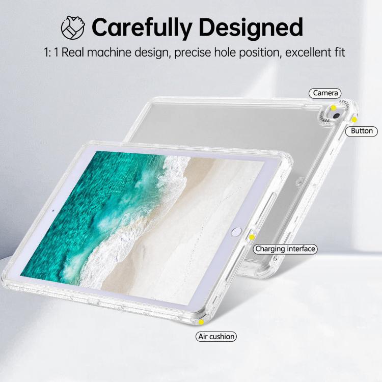 For iPad mini 2024 / mini 6 Dream 3 in 1 TPU Hybrid PC Tablet Case(White) - iPad mini 2024 Cases by buy2fix | Online Shopping UK | buy2fix