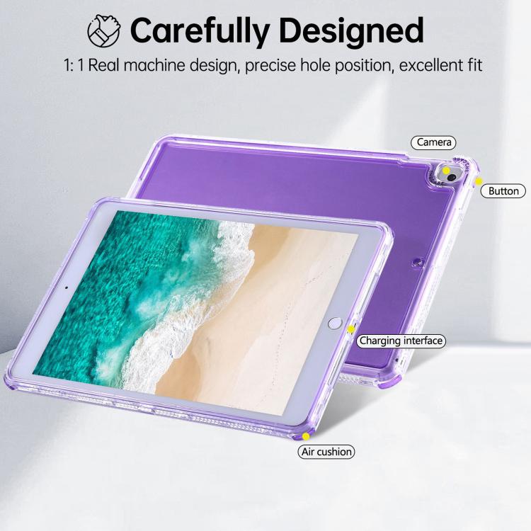 For iPad 10.2 2021 / 2020 / 10.5 2019 Dream 3 in 1 TPU Hybrid PC Tablet Case(Purple) - iPad 10.2 Cases by buy2fix | Online Shopping UK | buy2fix