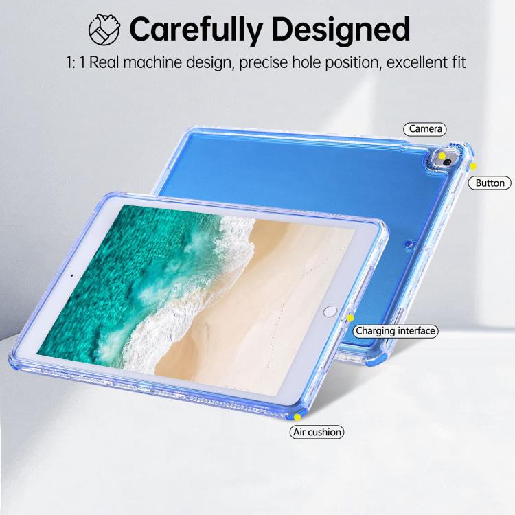 For iPad 10.2 2021 / 2020 / 10.5 2019 Dream 3 in 1 TPU Hybrid PC Tablet Case(Blue) - iPad 10.2 Cases by buy2fix | Online Shopping UK | buy2fix