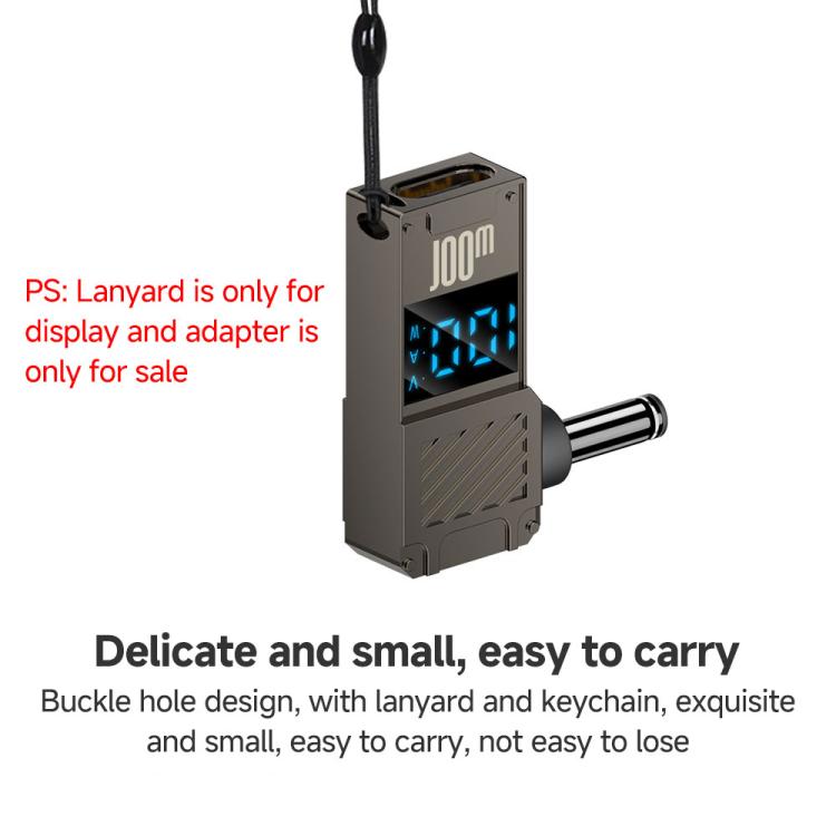 100W Computer Charging Digital Display Adapter, Specification:Type-C to DC4.0x1.7mm Center Groove - Universal Power Adapter by buy2fix | Online Shopping UK | buy2fix