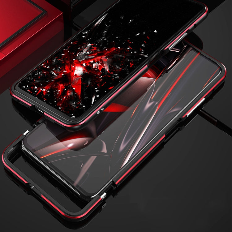 For Huawei Honor V30 Aluminum Alloy Shockproof Protective Bumper Frame(Dark Blue) - Honor Cases by buy2fix | Online Shopping UK | buy2fix