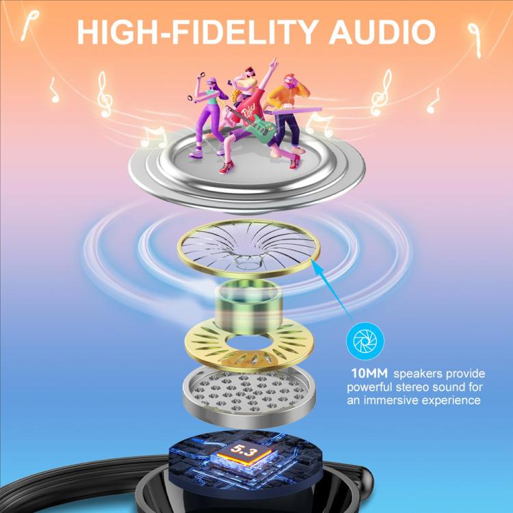 Q31 Ear-mounted ENC Noise Reduction Wireless Bluetooth Earphone(Black) - Bluetooth Earphone by buy2fix | Online Shopping UK | buy2fix