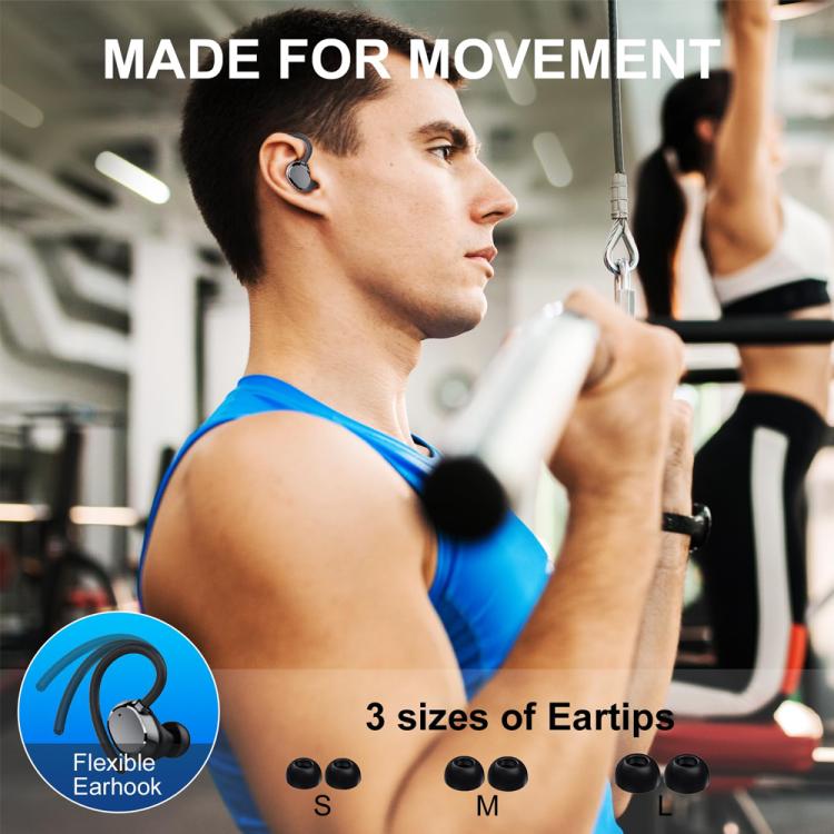 Q31 Ear-mounted ENC Noise Reduction Wireless Bluetooth Earphone(Black) - Bluetooth Earphone by buy2fix | Online Shopping UK | buy2fix