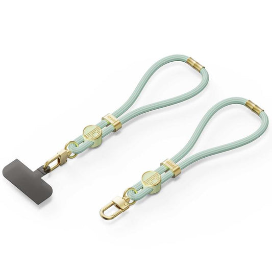DUX DUCIS Garden Series Tile Pattern Adjustable Short Phone Lanyard(Light Green) - Lanyards & Wrist Straps by DUX DUCIS | Online Shopping UK | buy2fix