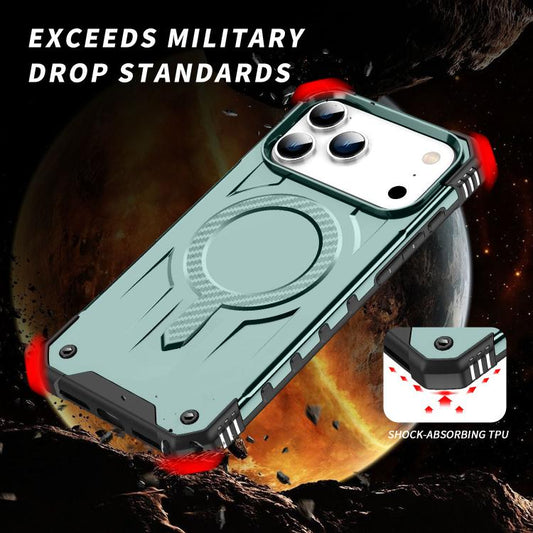 For iPhone 17 Pro Max Straship MagSafe TPU Hybrid PC Phone Case(Midnight Green) - iPhone 17 Pro Max Cases by buy2fix | Online Shopping UK | buy2fix