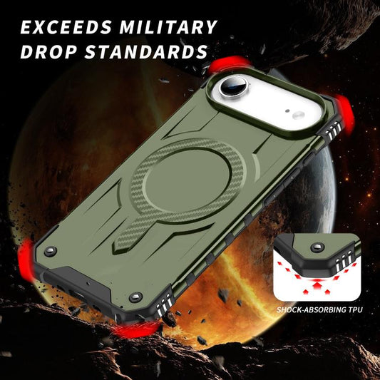 For iPhone Air Straship MagSafe TPU Hybrid PC Phone Case(Army Green) - iPhone Air Cases by buy2fix | Online Shopping UK | buy2fix