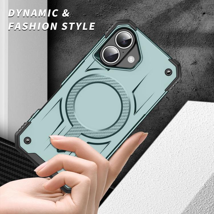 For iPhone 17 Straship MagSafe TPU Hybrid PC Phone Case(Midnight Green) - iPhone 17 Cases by buy2fix | Online Shopping UK | buy2fix