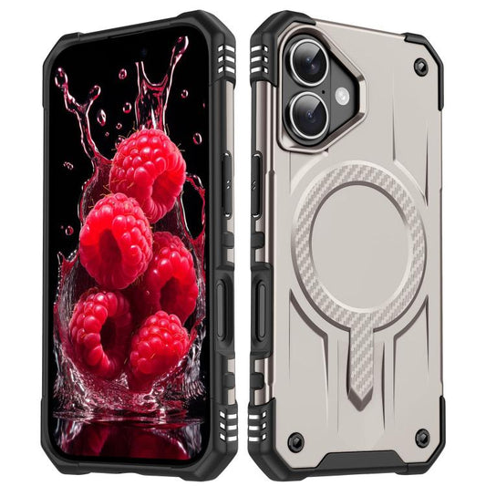 For iPhone 17 Straship MagSafe TPU Hybrid PC Phone Case(Gold) - iPhone 17 Cases by buy2fix | Online Shopping UK | buy2fix