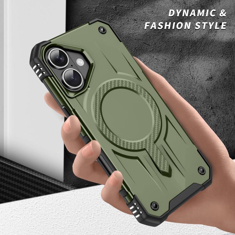 For iPhone 17 Straship MagSafe TPU Hybrid PC Phone Case(Army Green) - iPhone 17 Cases by buy2fix | Online Shopping UK | buy2fix