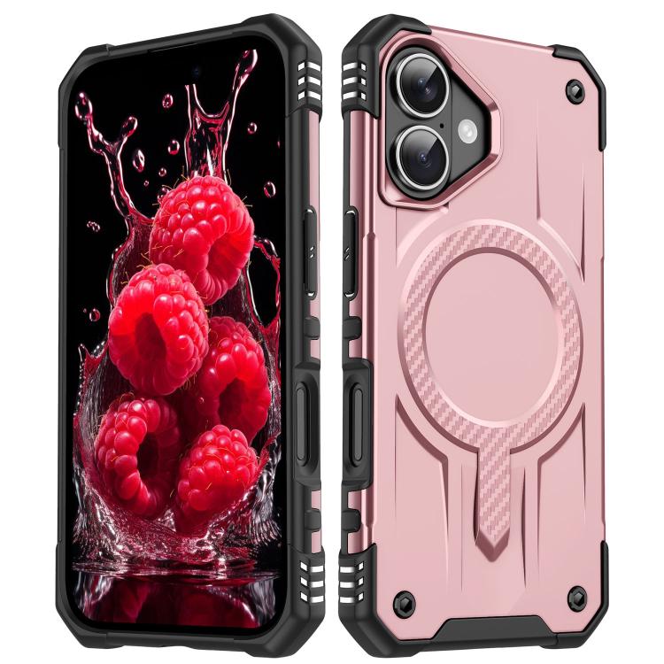 For iPhone 17 Straship MagSafe TPU Hybrid PC Phone Case(Rose Gold) - iPhone 17 Cases by buy2fix | Online Shopping UK | buy2fix