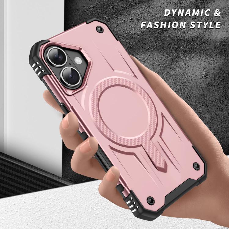 For iPhone 17 Straship MagSafe TPU Hybrid PC Phone Case(Rose Gold) - iPhone 17 Cases by buy2fix | Online Shopping UK | buy2fix