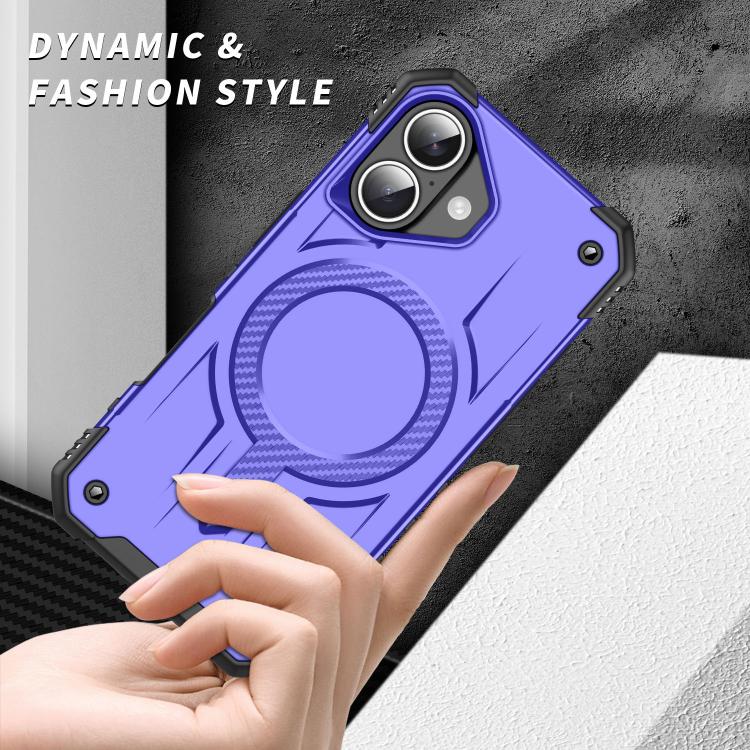 For iPhone 17 Straship MagSafe TPU Hybrid PC Phone Case(Purple) - iPhone 17 Cases by buy2fix | Online Shopping UK | buy2fix