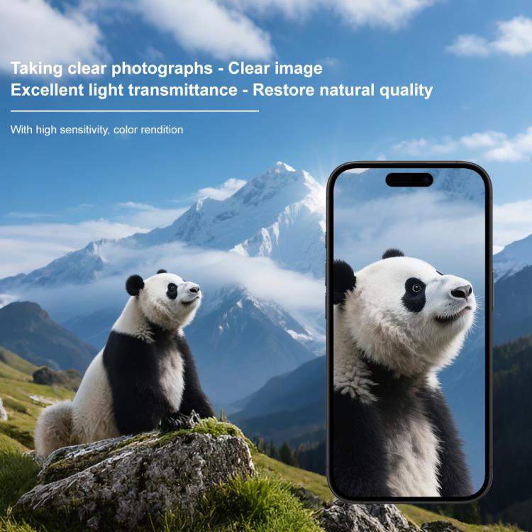 For iPhone 17 IMAK High Definition Integrated Rear Camera Glass Lens Film, Black Eye Design - iPhone 17 Tempered Glass by imak | Online Shopping UK | buy2fix