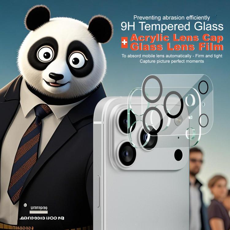 For iPhone 17 Pro IMAK High Definition Integrated Rear Camera Glass Lens Film, Black Eye Design - iPhone 17 Pro Tempered Glass by imak | Online Shopping UK | buy2fix