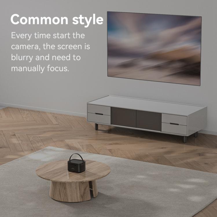 Yesido TV13 1280x720P 190ANSI Android 9.0 Series Smart Projector, Plug:UK Plug(Beige) - LED Projector by Yesido | Online Shopping UK | buy2fix