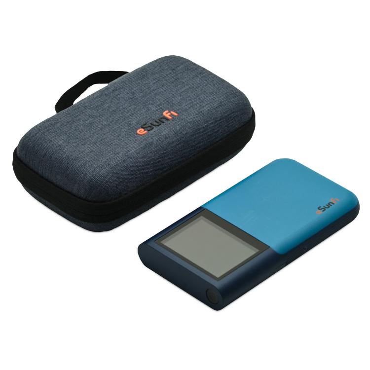 eSunFi 2.4 inch 5G ESIM WiFi Hotspot, Qualcomm Snapdragon X62 iC, Version:NA Version(Blue) - 4G Mobile Wifi by buy2fix | Online Shopping UK | buy2fix