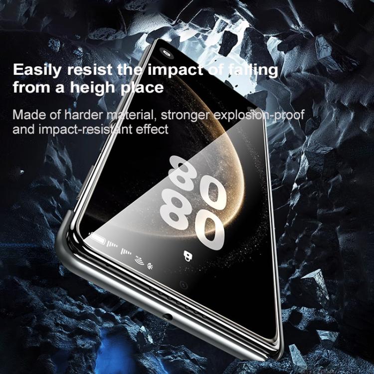 For Huawei Mate X6 SULADA Frameless Top Layer Cowhide Leather Hybrid PC Phone Case(Blue) - Huawei Cases by SULADA | Online Shopping UK | buy2fix