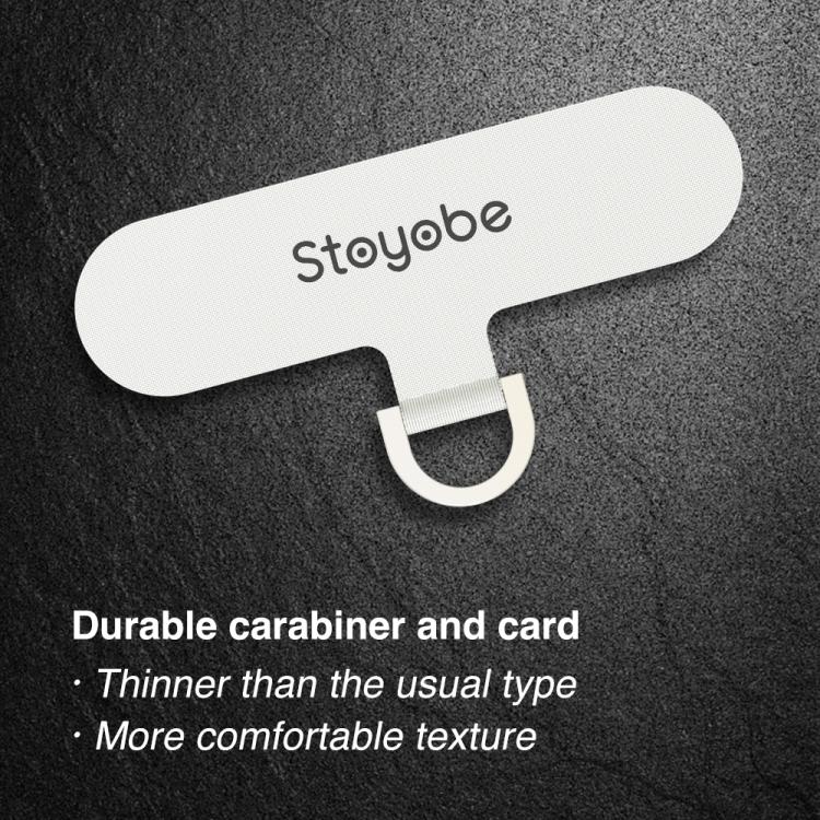 DUX DUCIS Stoyobe Nylon Cloth Phone Strap Adapter(Dark Grey) - Lanyards & Wrist Straps by DUX DUCIS | Online Shopping UK | buy2fix
