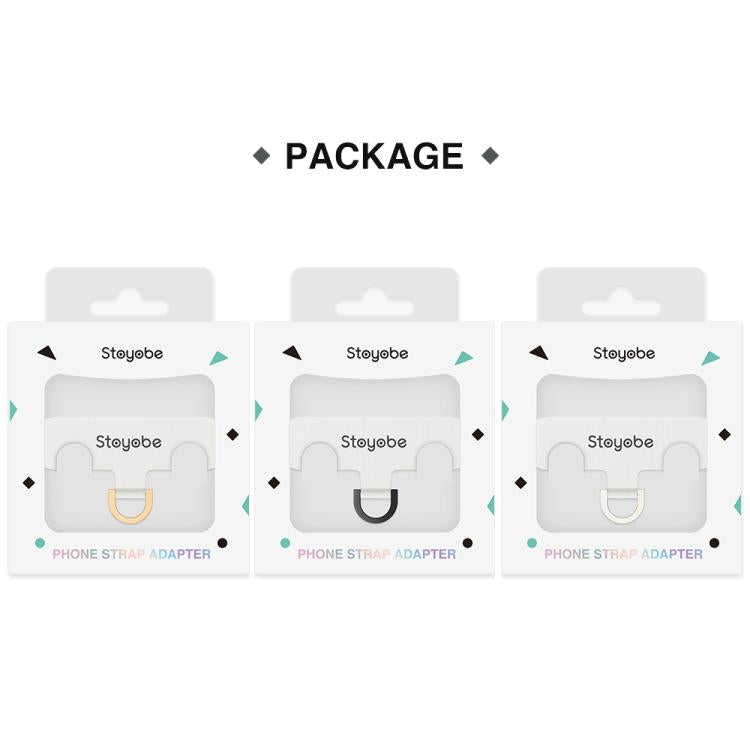 DUX DUCIS Stoyobe Nylon Cloth Phone Strap Adapter(Silver) - Lanyards & Wrist Straps by DUX DUCIS | Online Shopping UK | buy2fix