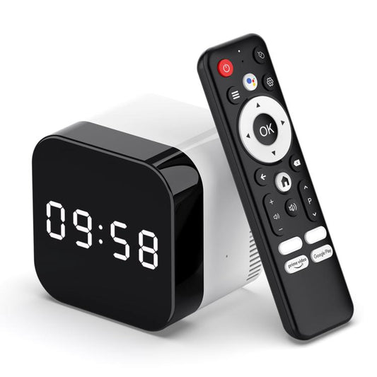 H96Max 8K UHD Android 14 Smart TV Box with Remote Control, 4GB+128GB, Allwinner H728 Octa-Core(UK Plug) - Others by buy2fix | Online Shopping UK | buy2fix