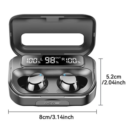 Q26 In-ear Noise Reduction Bluetooth Earphone Wireless Bluetooth Sport Earbuds(Black) - Bluetooth Earphone by buy2fix | Online Shopping UK | buy2fix