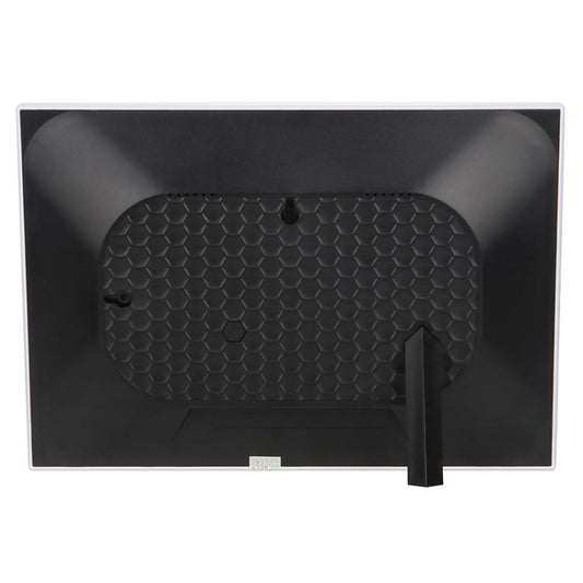 xclt1010 10.1 inch IPS Display Honeycomb Pattern WiFi Cloud Photo Frame, RK3126C Quad Core up to 1.5GHz, 1GB+16GB, Plug:US Plug(White) - 11 inch Below by buy2fix | Online Shopping UK | buy2fix