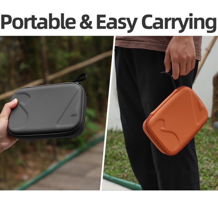 For DJI Osmo Mobile 7P Sunnylife Portable Carrying Case Mini Bag Handbag(Black) - Backpacks & Bags by Sunnylife | Online Shopping UK | buy2fix