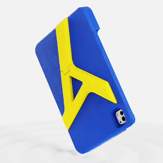 For iPad Pro 11 2024 YOYOISLES Air Rum Series EVA Tablet Case(Blue Yellow) - iPad Pro 11 2024 Cases by YOYOISLES | Online Shopping UK | buy2fix