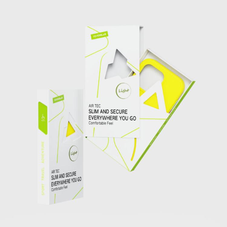 For iPhone 16 Pro Max YOYOISLES Air Tec Series EVA Phone Case(Yellow) - iPhone 16 Pro Max Cases by YOYOISLES | Online Shopping UK | buy2fix