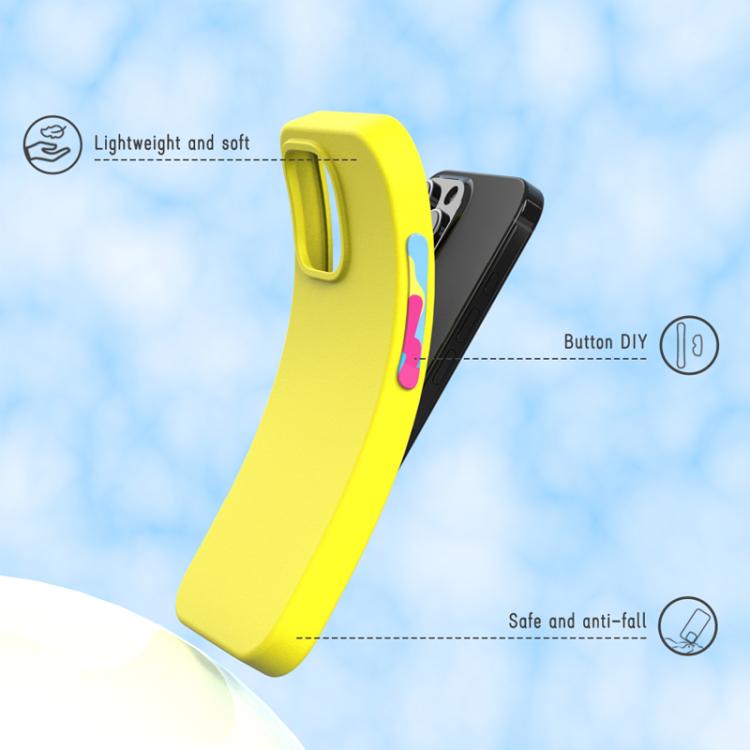 For iPhone 16 Pro YOYOISLES Air Tec Series EVA Phone Case(Yellow) - iPhone 16 Pro Cases by YOYOISLES | Online Shopping UK | buy2fix