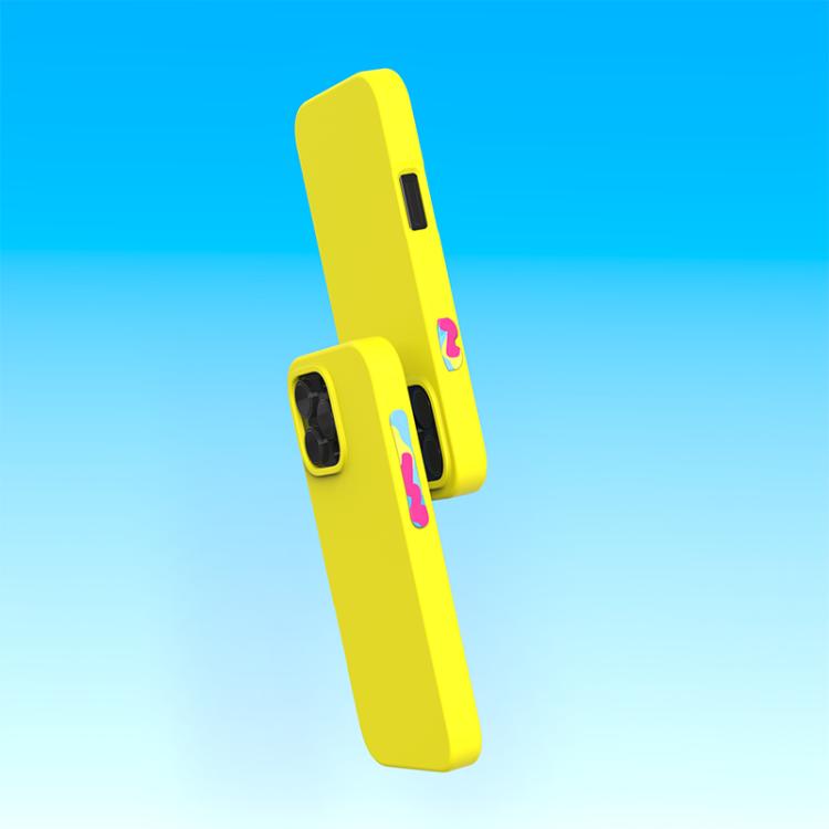 For iPhone 16 Pro YOYOISLES Air Tec Series EVA Phone Case(Yellow) - iPhone 16 Pro Cases by YOYOISLES | Online Shopping UK | buy2fix
