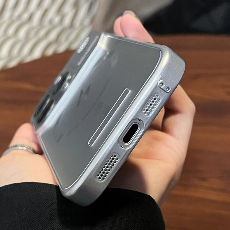 For iPhone 15 Pro Frameless Aromatherapy MagSafe Magnetic PC Phone Case(Gold) - iPhone 15 Pro Cases by buy2fix | Online Shopping UK | buy2fix