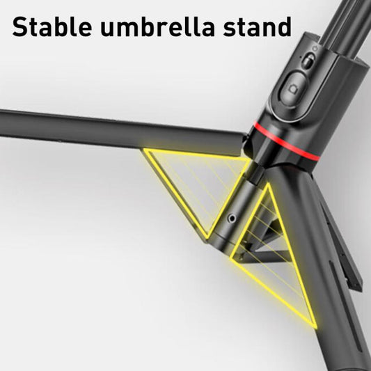 Lenovo Thinkplus H11B Flagship Stainless Steel Bluetooth Selfie Stick, 1.1m(Black) - Selfie Sticks by Lenovo | Online Shopping UK | buy2fix