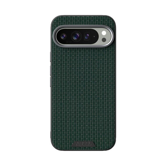 For Google Pixel 10 Pro XL ABEEL Ruyi Pattern 6D Micro Relief MagSafe Leather Phone Case(Green) - Google Cases by buy2fix | Online Shopping UK | buy2fix