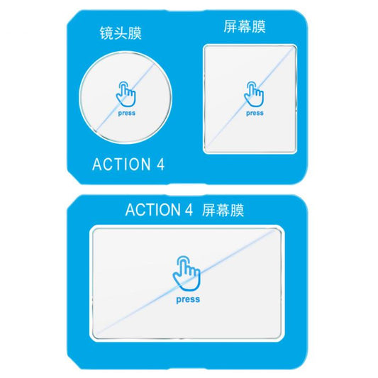 For DJI Osmo Action 4 imak Tempered Glass Film with Camera Lens Film, Self-positioning Version - Protective Film & Stickers by imak | Online Shopping UK | buy2fix