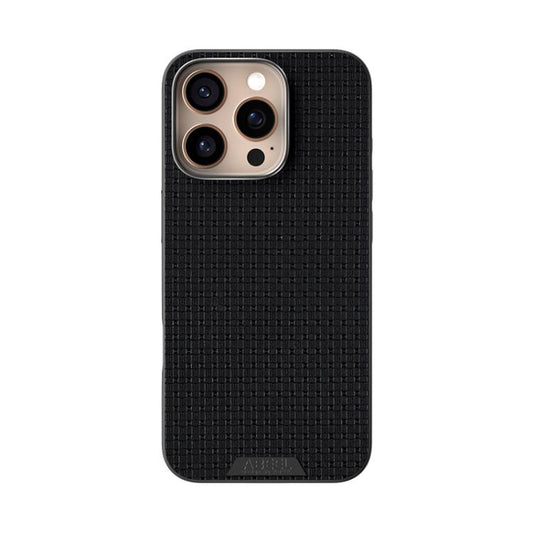 For iPhone 16 Pro Max ABEEL Ruyi Pattern 6D Micro Relief MagSafe Leather Phone Case(Black) - iPhone 16 Pro Max Cases by buy2fix | Online Shopping UK | buy2fix