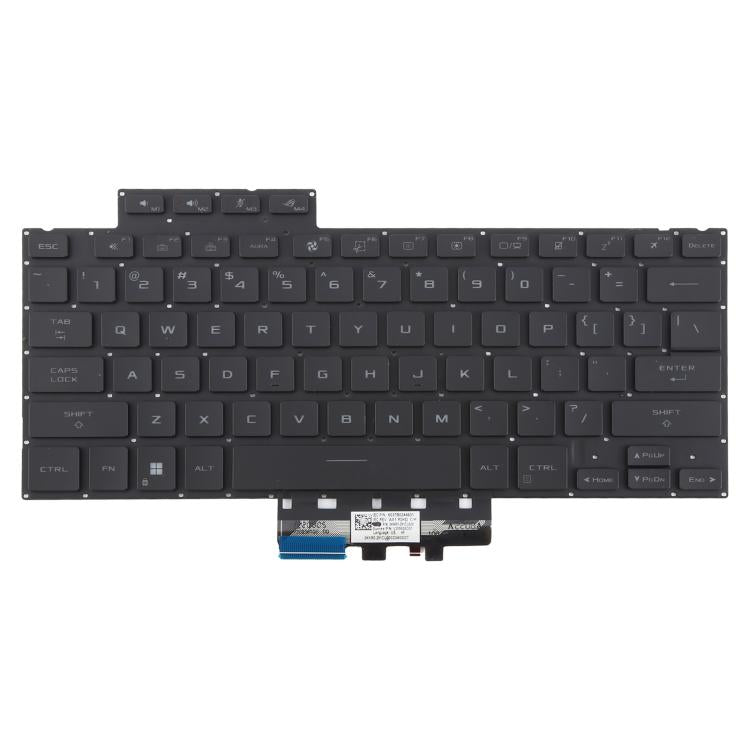 US Version Backlit Laptop Keyboard for Asus ROG Zephyrus G14 GA402R GA402RJ GA402RK GA402RU GA402X GA402X(Black) - Replacement Keyboards by buy2fix | Online Shopping UK | buy2fix