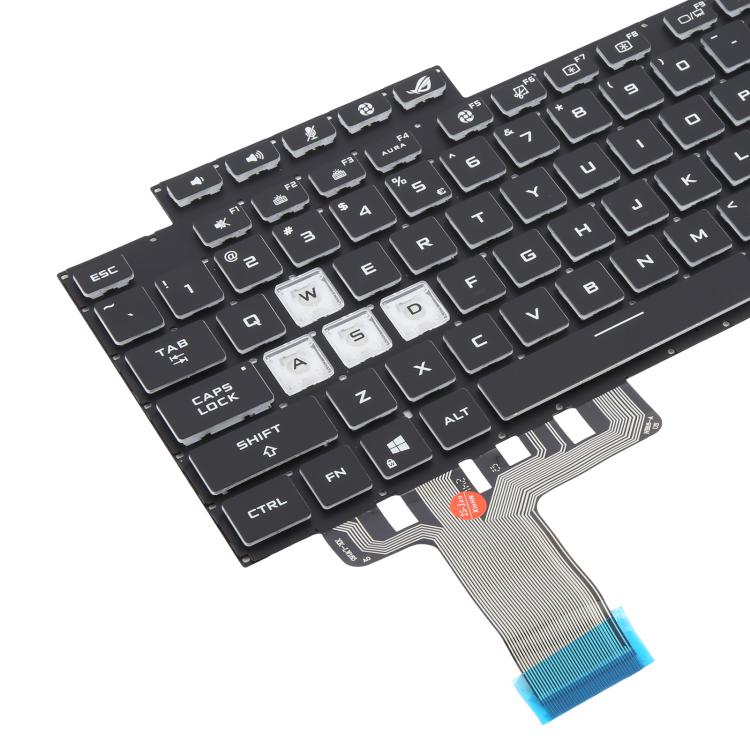 US Version Colorful Backlit Laptop Keyboard for Asus ROG Strix G15 G513 G513Q G513QM G513QY G533(Black) - Replacement Keyboards by buy2fix | Online Shopping UK | buy2fix