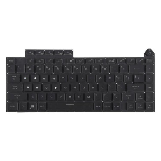 US Version Colorful Backlit Laptop Keyboard for Asus ROG Strix G16 G614 G614JU G634 G634JY 2023(Black) - Replacement Keyboards by buy2fix | Online Shopping UK | buy2fix