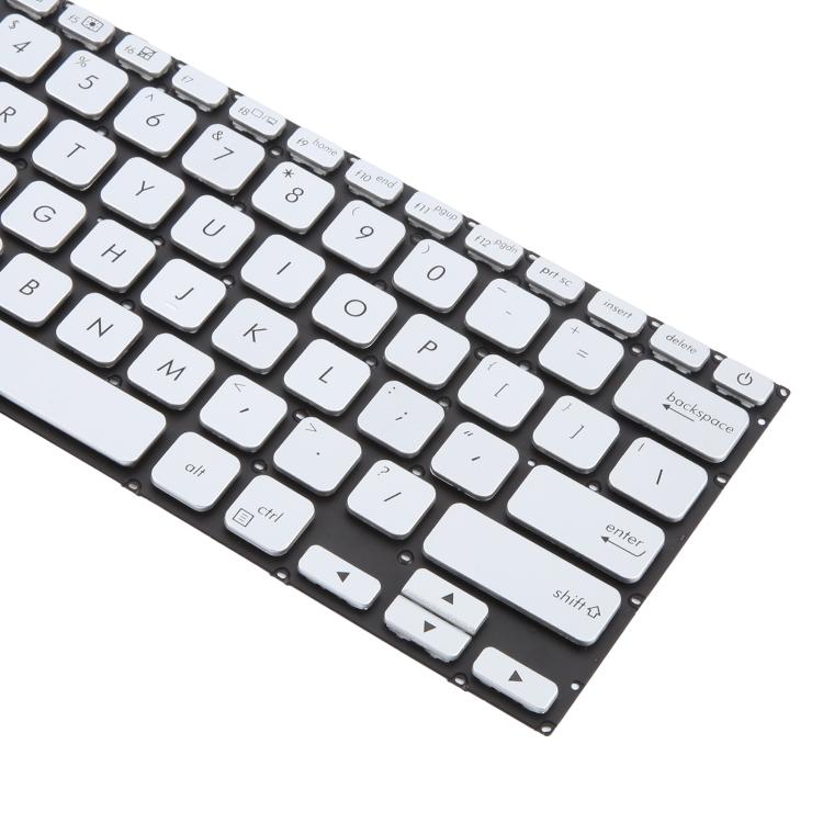 US Version Laptop Keyboard for Asus VivoBook 14 X420 X420F X420FA X420U A420F A420 A420U S420 S420UA P1411F P1411FA(Silver) - Replacement Keyboards by buy2fix | Online Shopping UK | buy2fix