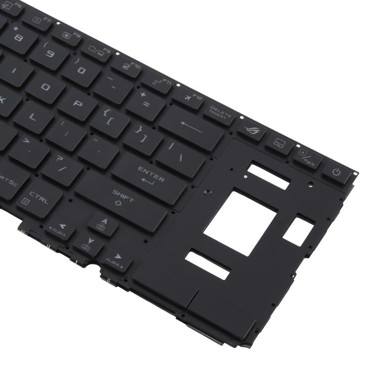 US Version Backlit Laptop Keyboard for Asus ROG Zephyrus Duo 15 inch GX550L GX550 GX550LXS GX550LWS GX551 GX551Q(Black) - Replacement Keyboards by buy2fix | Online Shopping UK | buy2fix