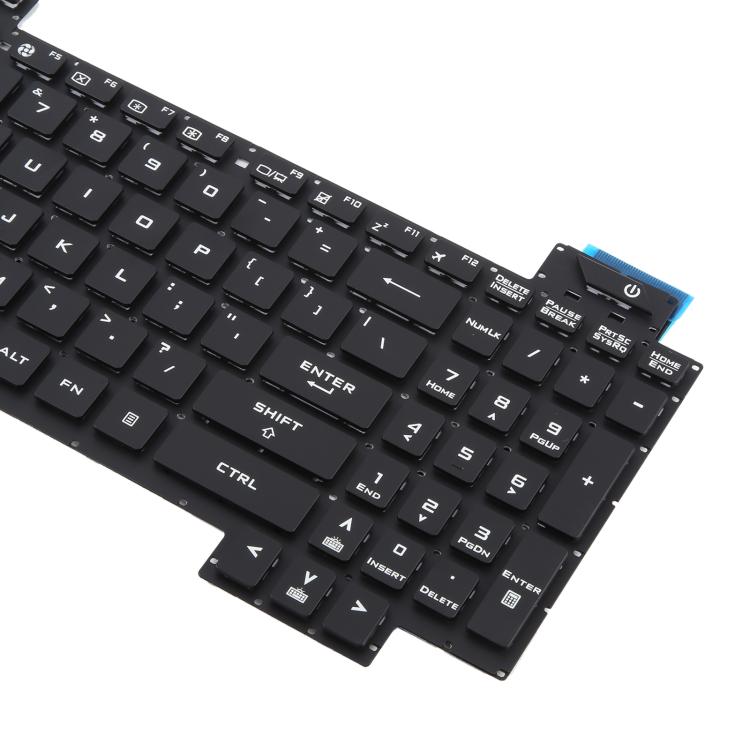 US Version Backlit Laptop Keyboard for Asus FX63 FX63V FX503VM FX503VD ZX63VE FZ63V GL503VS(White) - Replacement Keyboards by buy2fix | Online Shopping UK | buy2fix