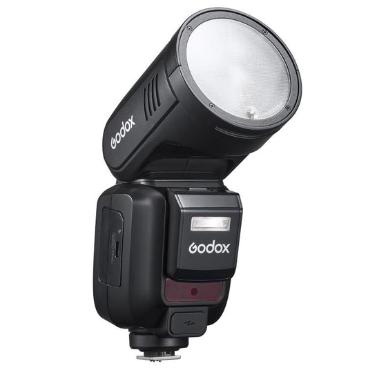 Godox V100 Round Head TTL Flash Speedlite For Nikon(Plug) - Shoe Mount Flashes by Godox | Online Shopping UK | buy2fix