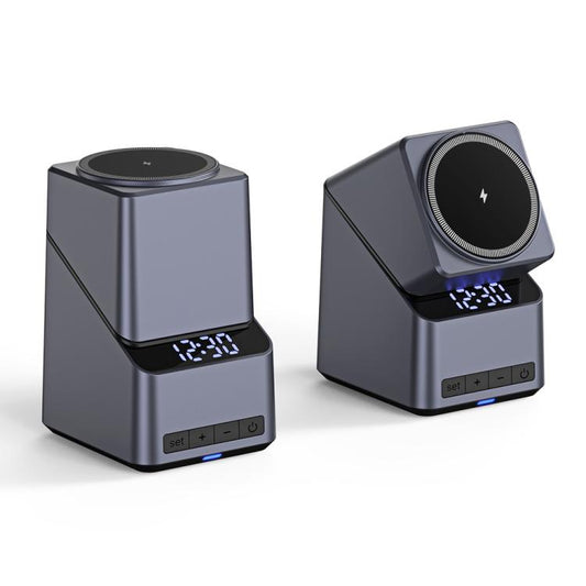 X11 180 Degree Rotation 4 in 1 Magnetic Wireless Charging(Grey) - Wireless Charger by buy2fix | Online Shopping UK | buy2fix