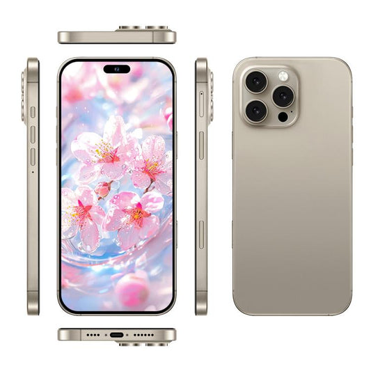 A88A / i16 Pro Max, 6GB+64GB, 6.6 inch Android 12 MTK6762 Helio G25 Octa Core, NFC, OTG, Network: 4G, Dual SIM, Plug:US Plug(Titanium Grey) - by buy2fix | Online Shopping UK | buy2fix