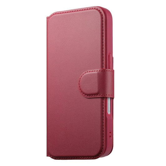 For iPhone 16 Pro Max CaseNeo Finger Grip Strap MagSafe Leather Phone Case(Red) - iPhone 16 Pro Max Cases by CaseNeo | Online Shopping UK | buy2fix