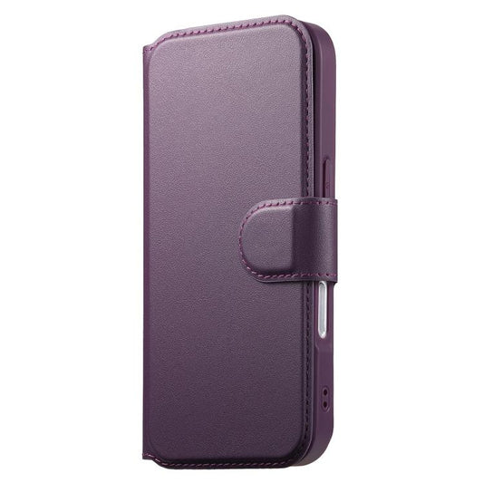 For iPhone 16 CaseNeo Finger Grip Strap MagSafe Leather Phone Case(Purple) - iPhone 16 Cases by CaseNeo | Online Shopping UK | buy2fix