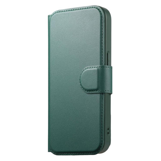 For iPhone 15 Pro CaseNeo Finger Grip Strap MagSafe Leather Phone Case(Green) - iPhone 15 Pro Cases by CaseNeo | Online Shopping UK | buy2fix